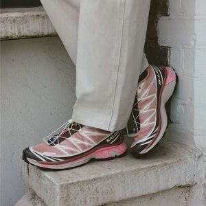 Salomon XT6 Mahogany Rose Earth Brown Flamingo Pink L Expeditedship